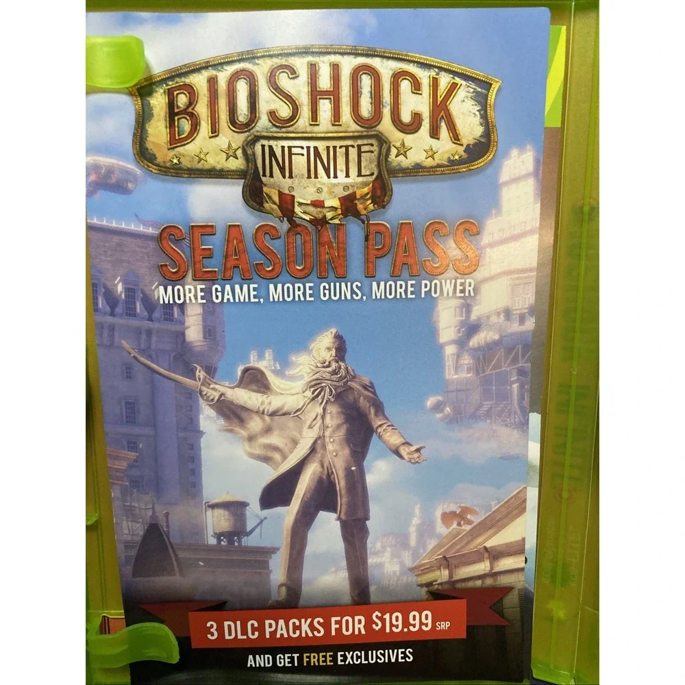 BioShock Infinite (Microsoft Xbox 360, 2013) TESTED